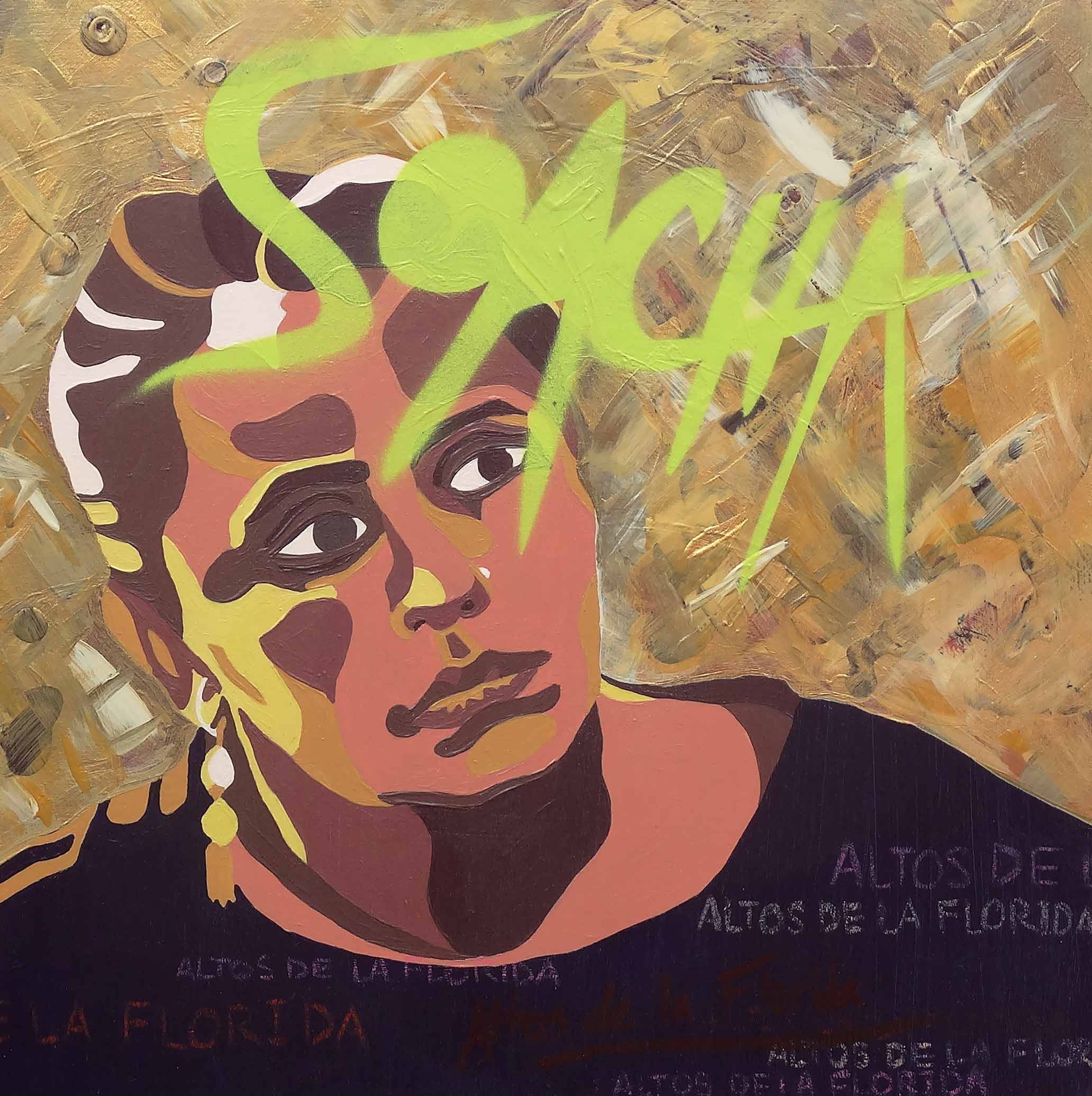 Art portrait of Andrea