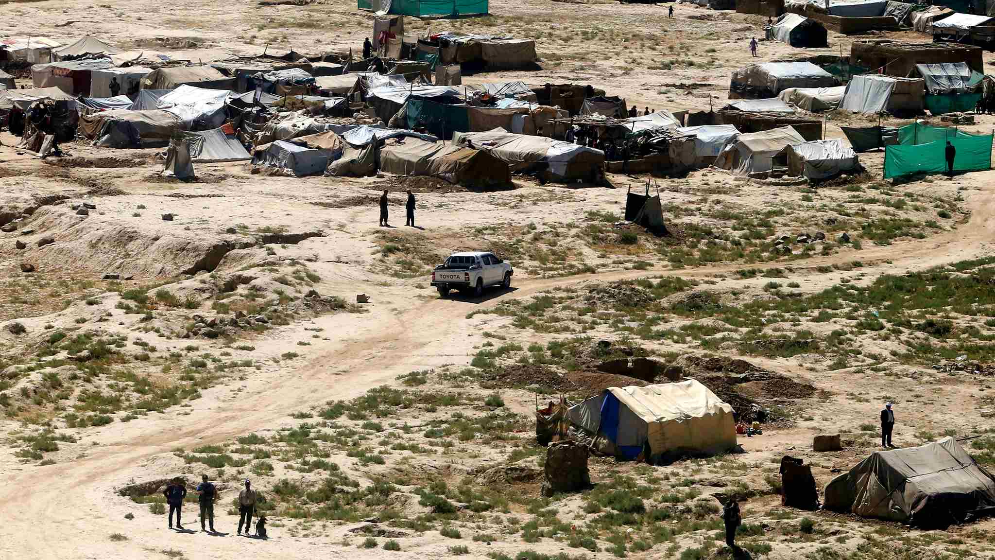 A camp for IDPs outside of Kabul (UN Photo/Fardin Waezi)