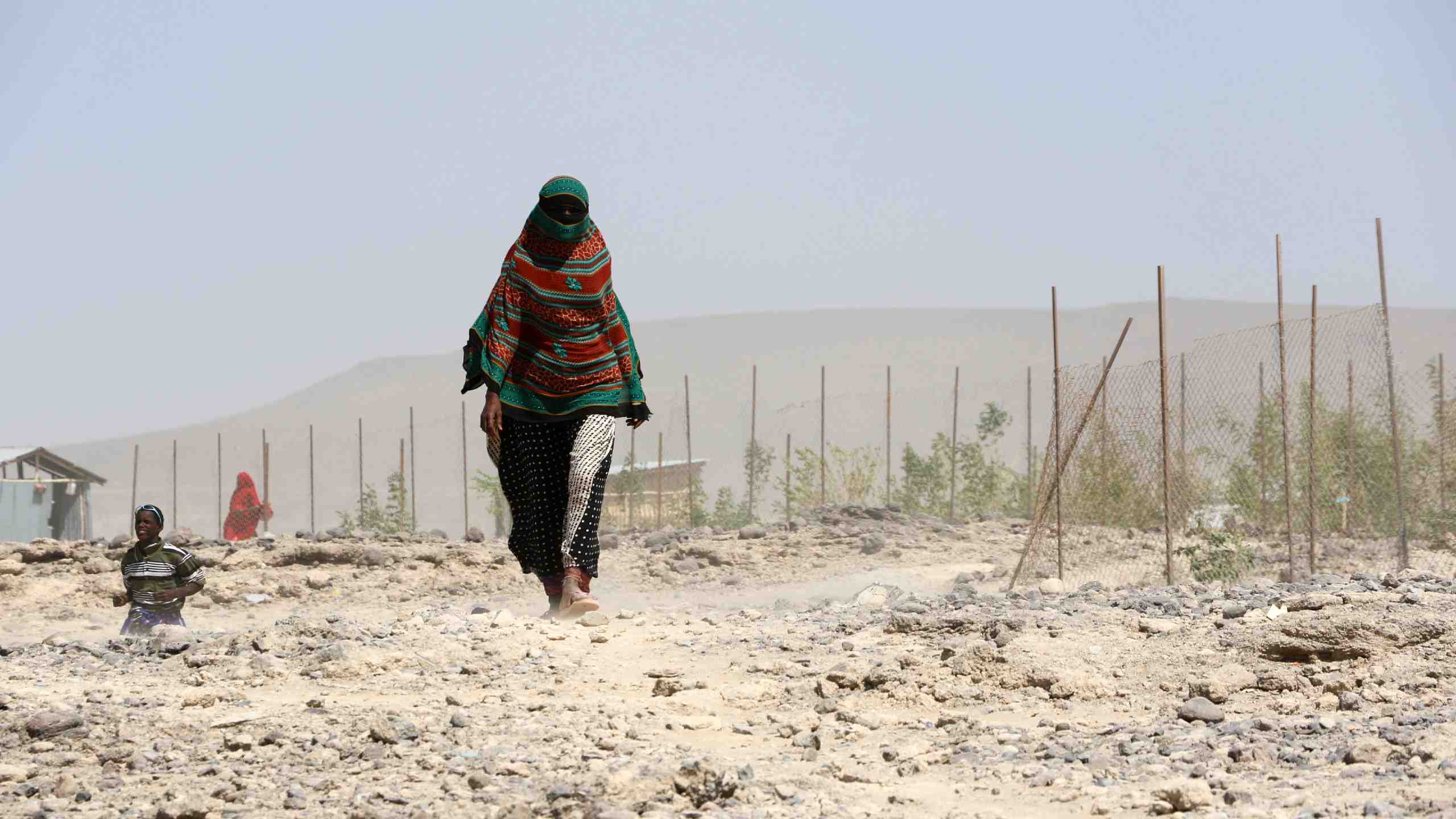 Displaced people in Tigray region (© EU/ECHO/Anouk Delafortrie)