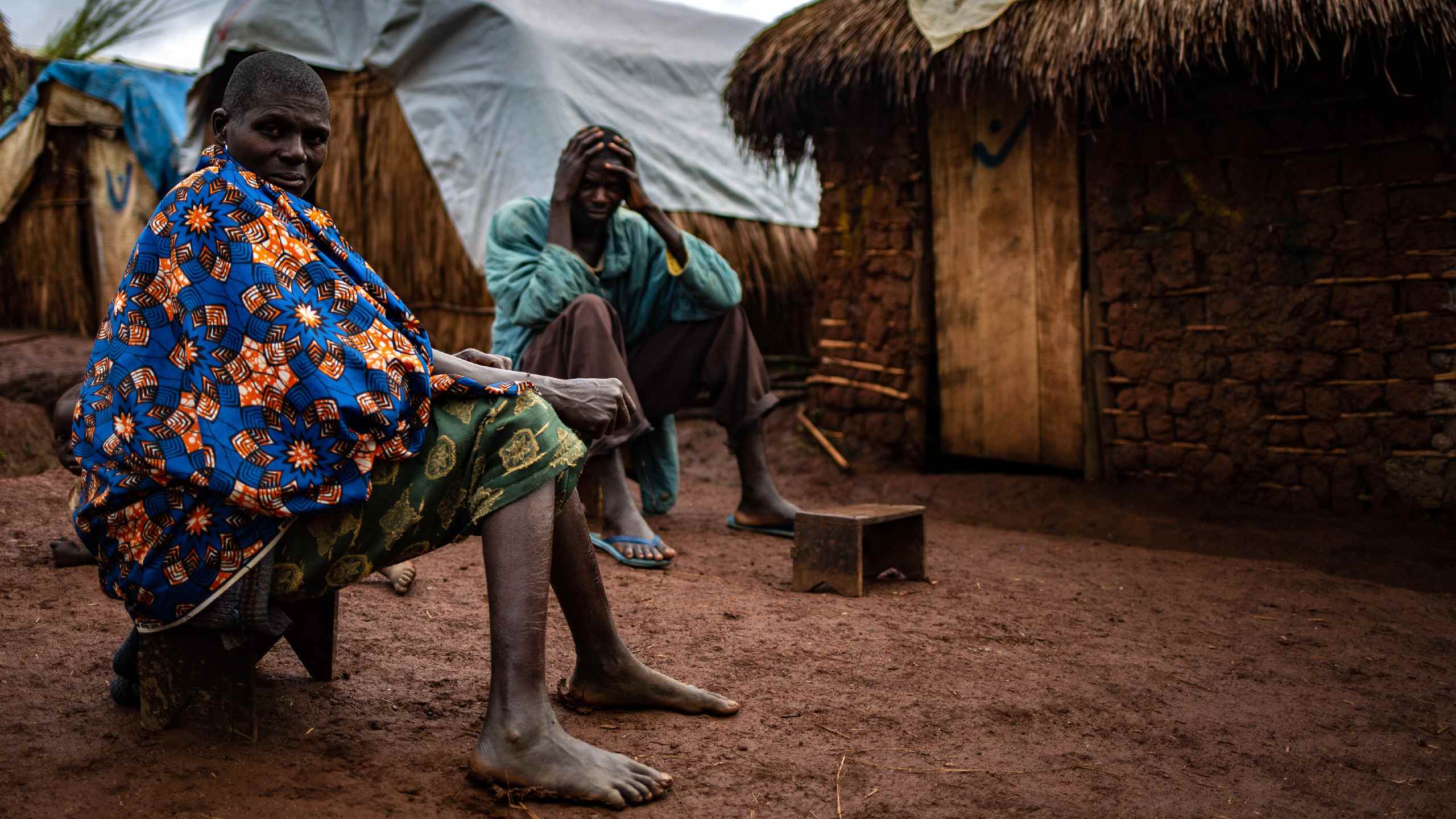 Dina and her husband Michel have been living in Rho camp in Ituri Province, DRC, for one year.